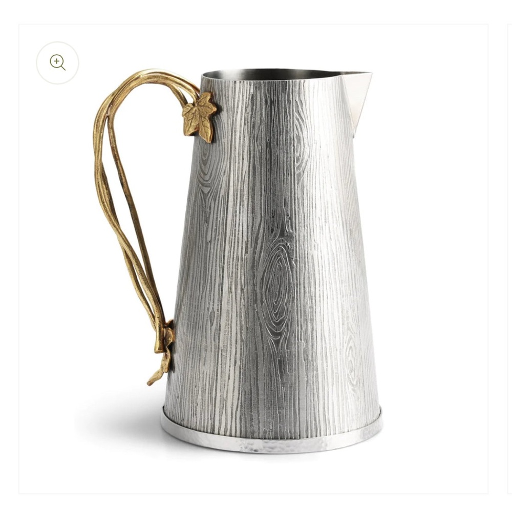 Michael Aram Ivy & Oak Pitcher NEW with box